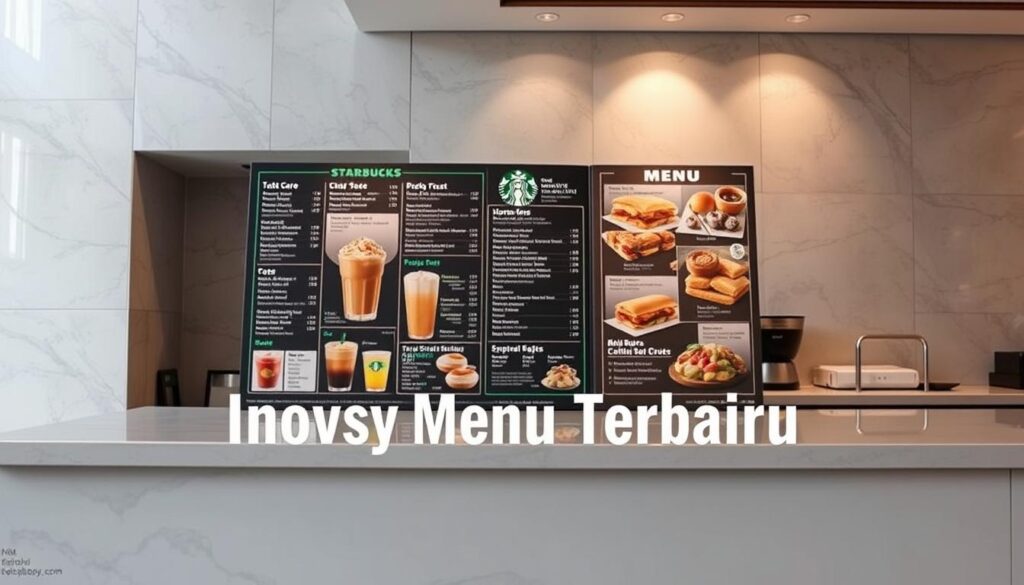 menu STARBUCKS menu STARBUCKS