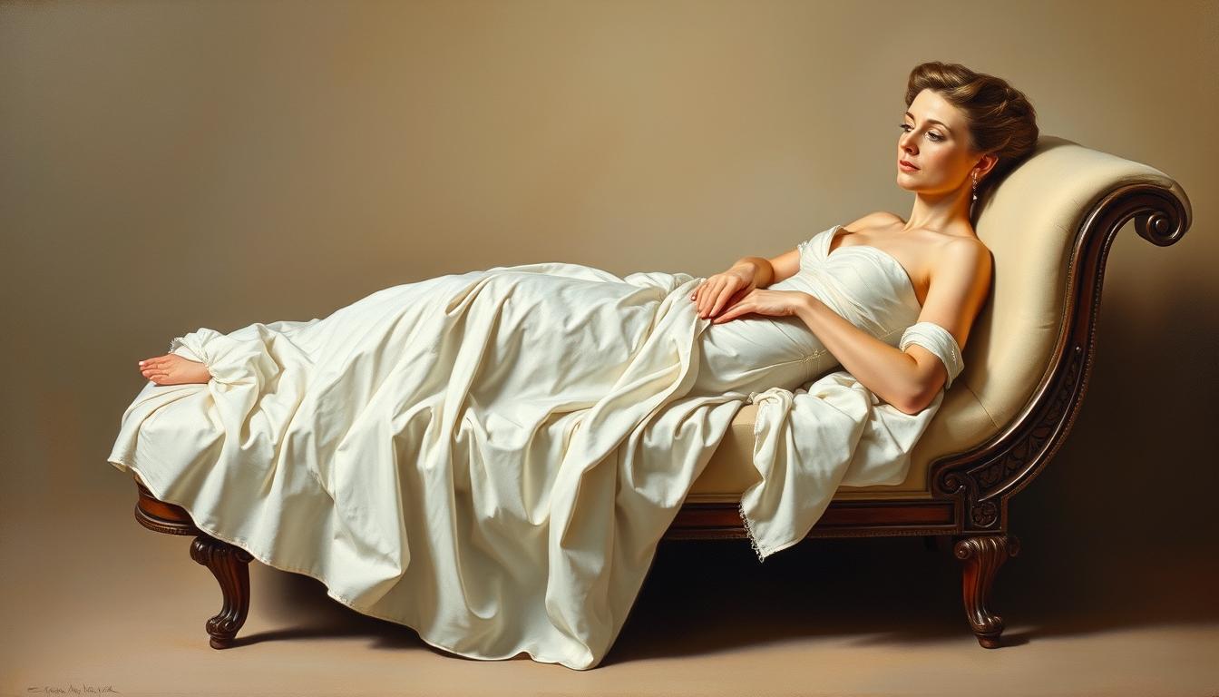 Madame Récamier painted