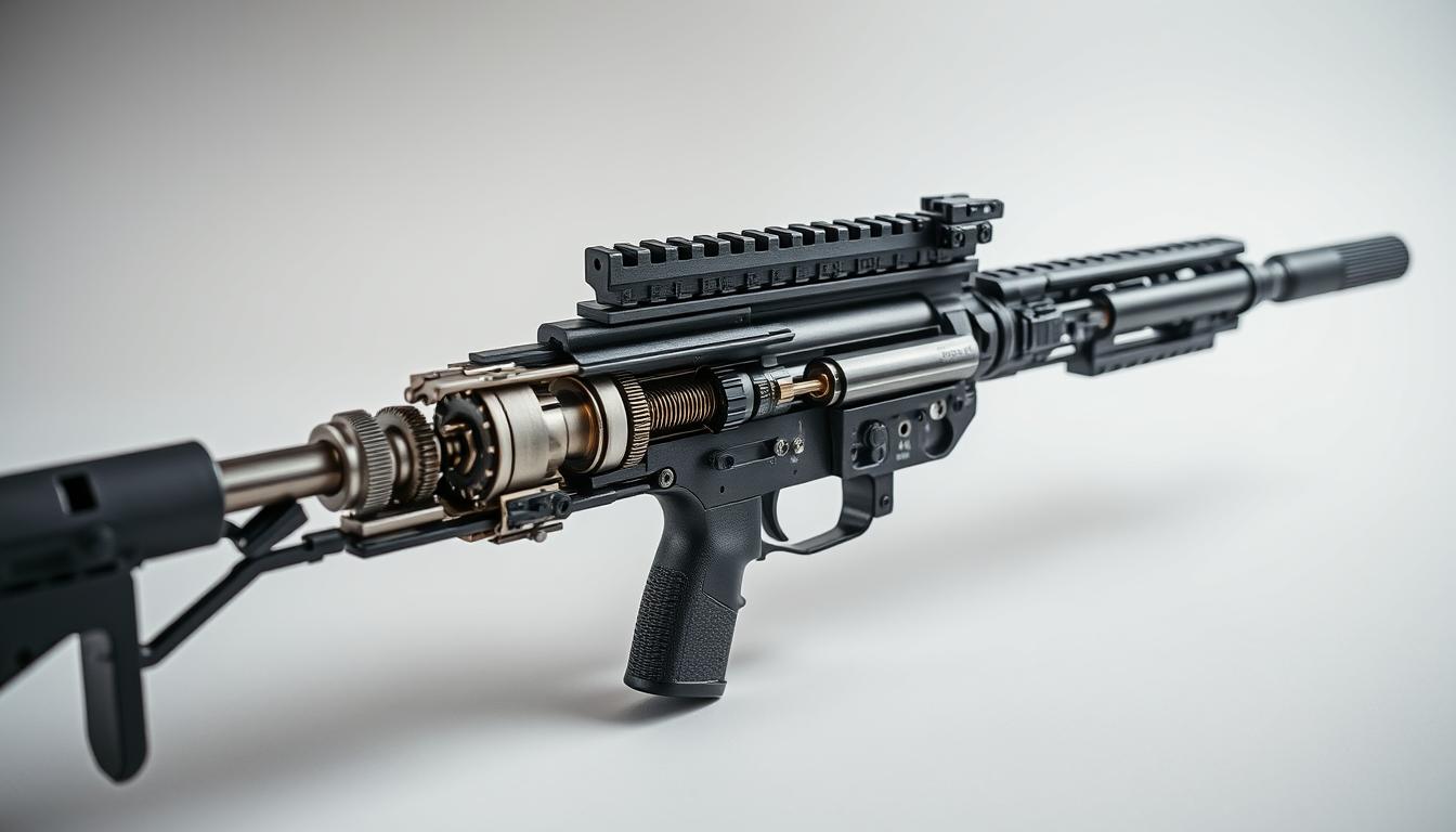 penembakan airsoft gun