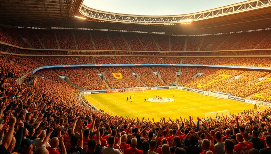 Dukungan di Stadion Dukungan di Stadion
