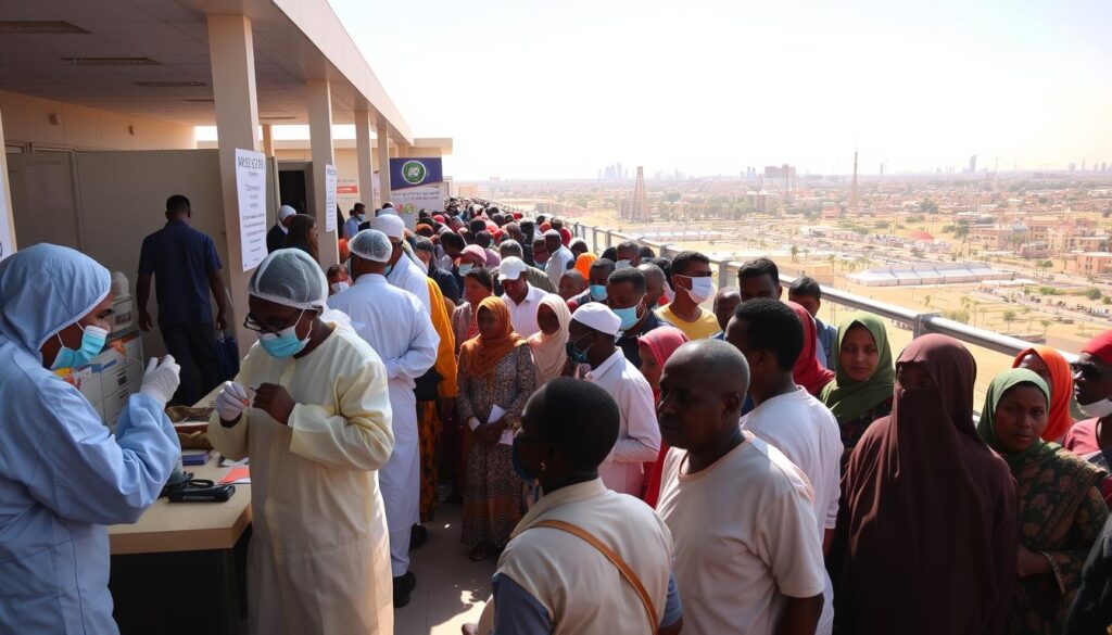 vaksinasi COVID-19 di Sudan vaksinasi COVID-19 di Sudan